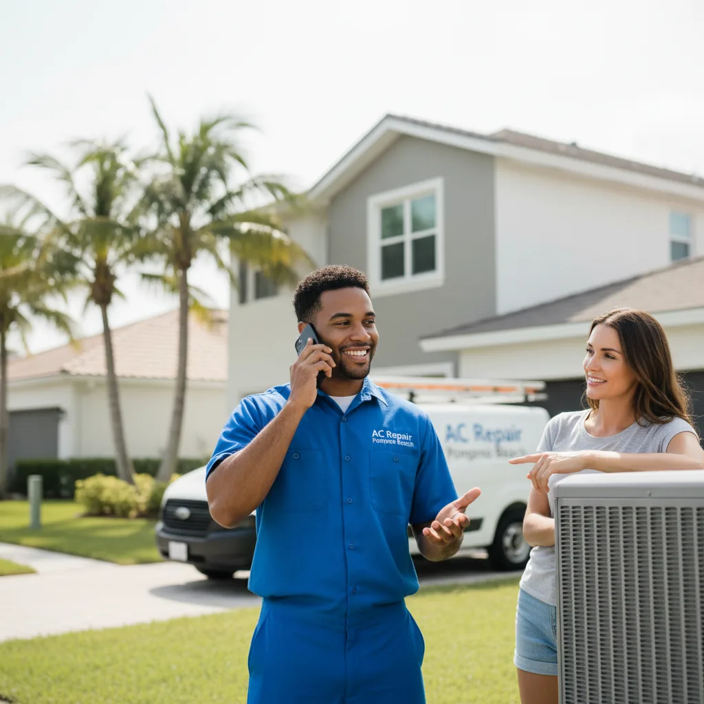 AC Repair Pompano Beach customer support in Terry